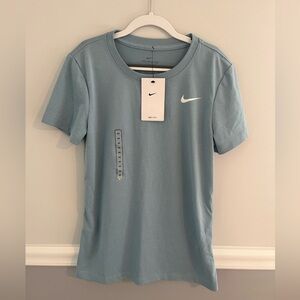 NWT Nike Light Blue Short Sleeve Tee Athletic Top